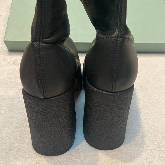 BROTHER VELLIES Empire Platform Boot Black Size 5 Made In Italy New In Box - Picture 6 of 9